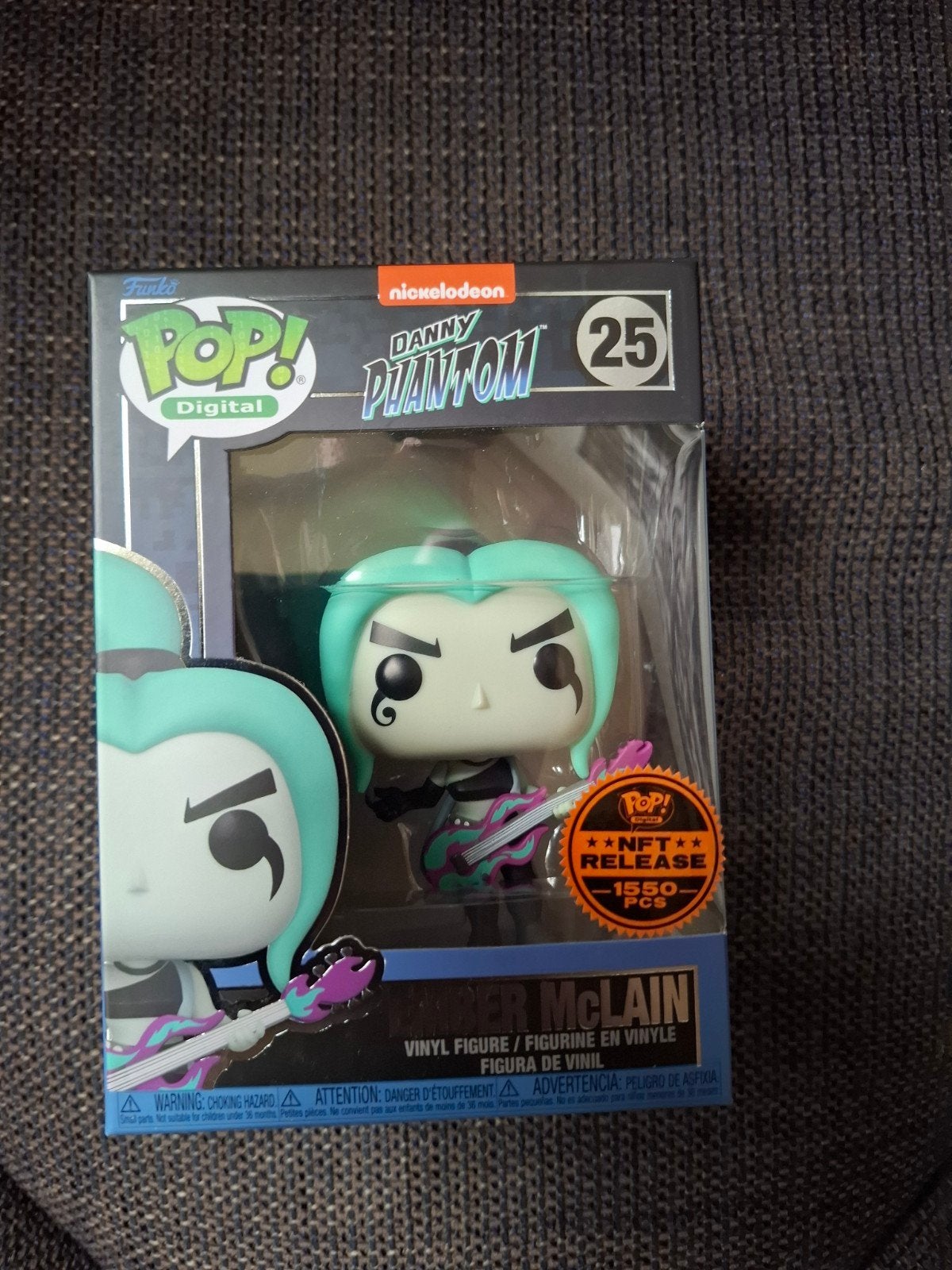 Funko Ember McLain van Danny Phantom NFT exclusive, Ophalen of Verzenden, Nieuw
