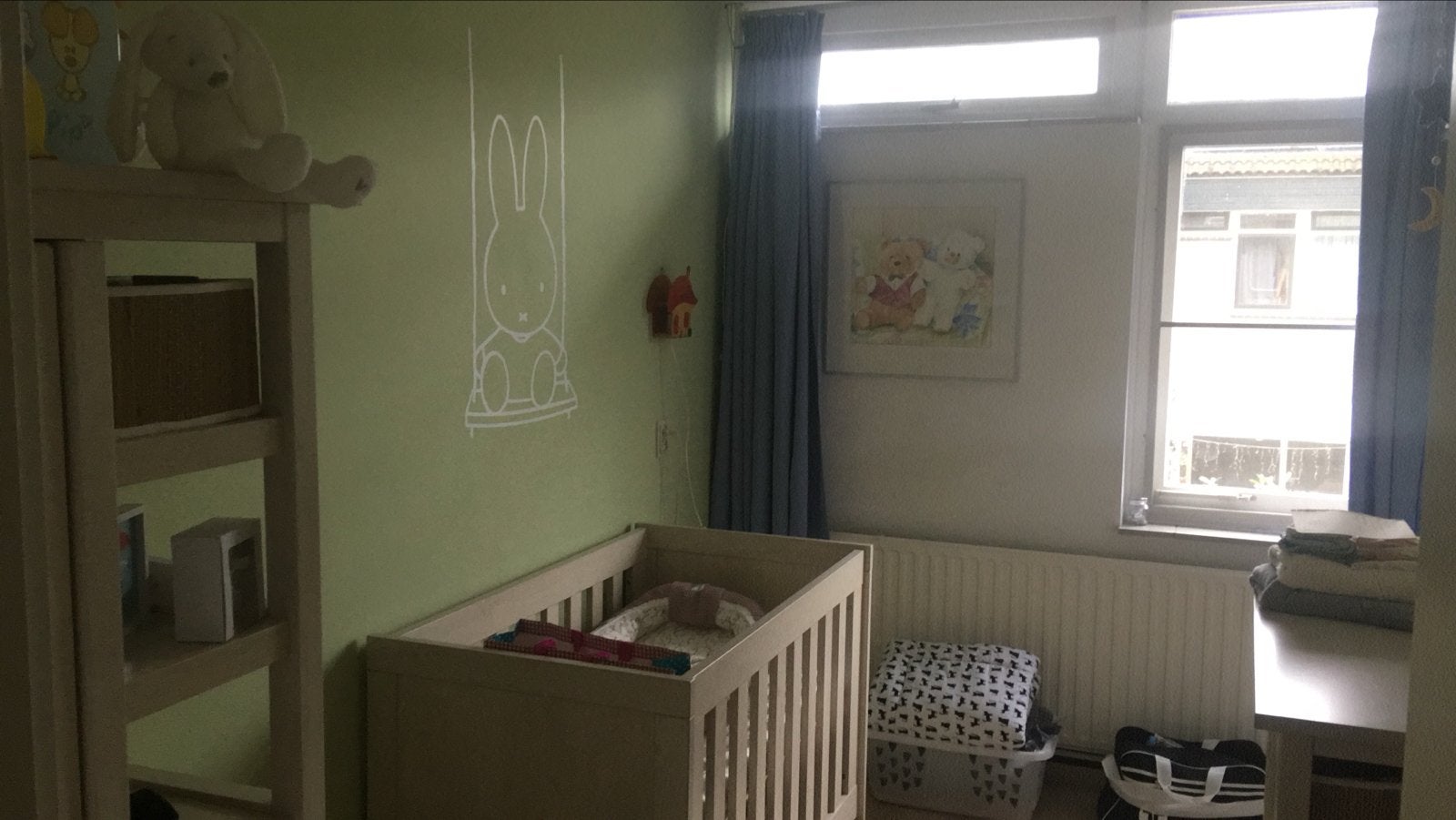 Babykamer: Commode, Ledikant en Plankje, Ophalen, Gebruikt, Jongetje of Meisje