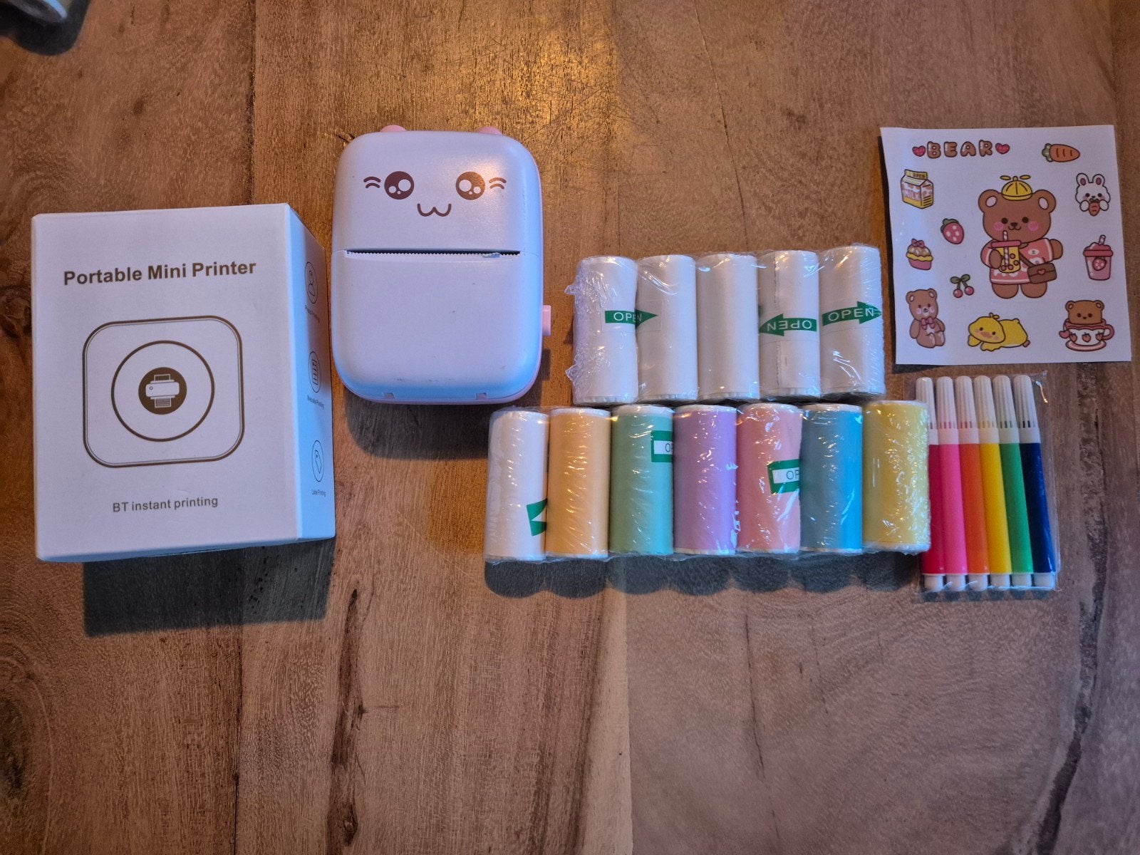 Pocket Printer met veel rollen, Ophalen of Verzenden, Nieuw