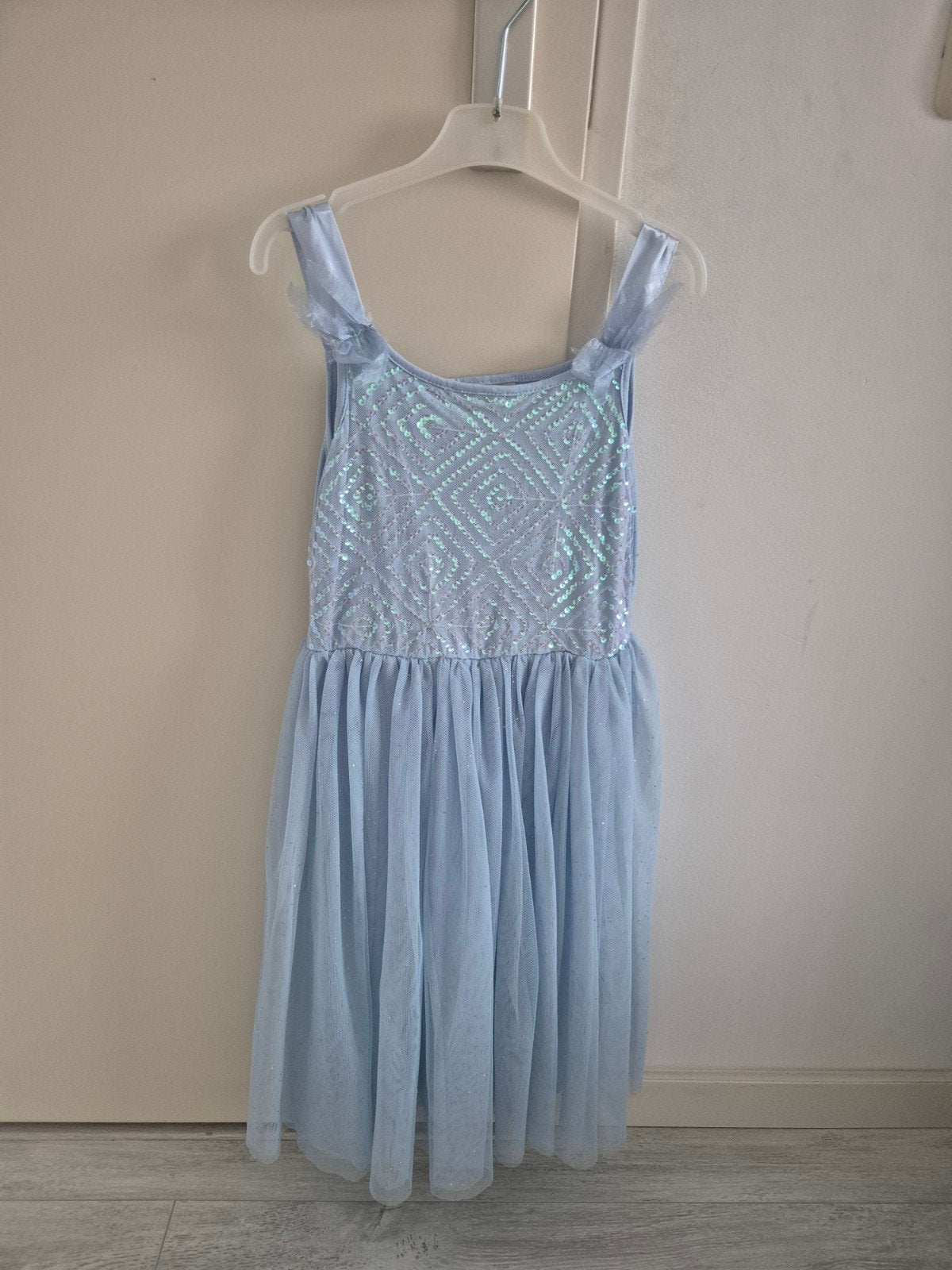 LC Waikiki Jurk met pailletten en tule, maat 134-140, Kinderen en Baby's, Kinderkleding | Maat 134, LC Waikiki, Meisje, Ophalen of Verzenden