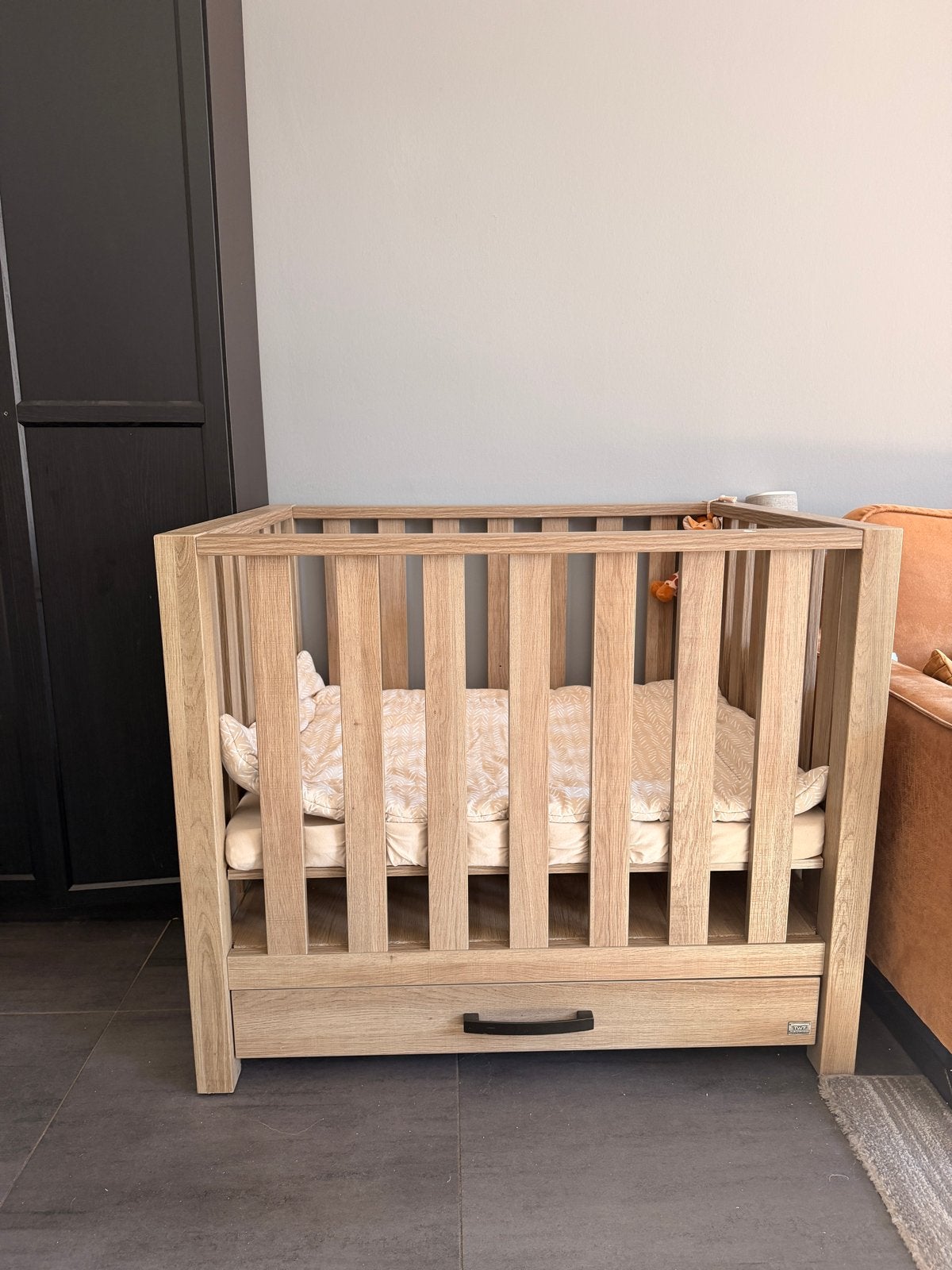Gratis babybox met lade, Ophalen, Gebruikt, Vierkant, Boxkleed