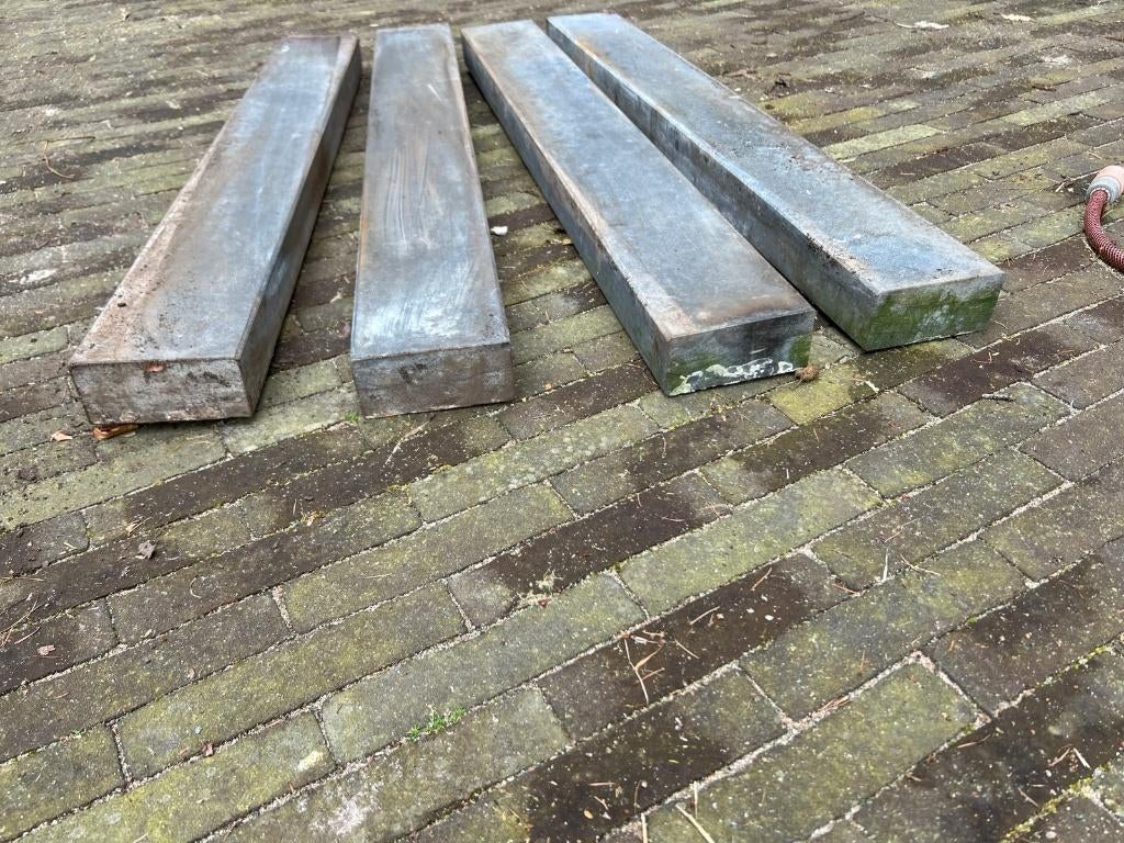 natuursteen liggers, Tuin en Terras, Tegels en Klinkers, Ophalen, Gebruikt, Overige typen, Natuursteen
