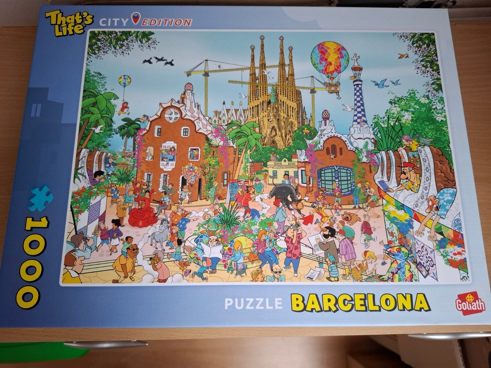That's Life City Edition Barcelona Legpuzzel 1000 stukjes, Ophalen of Verzenden