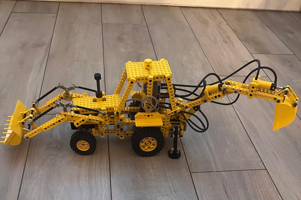 Lego Technic 8862 Graafmachine (zonder boekje), Ophalen, Zo goed als nieuw, Auto, Overige merken