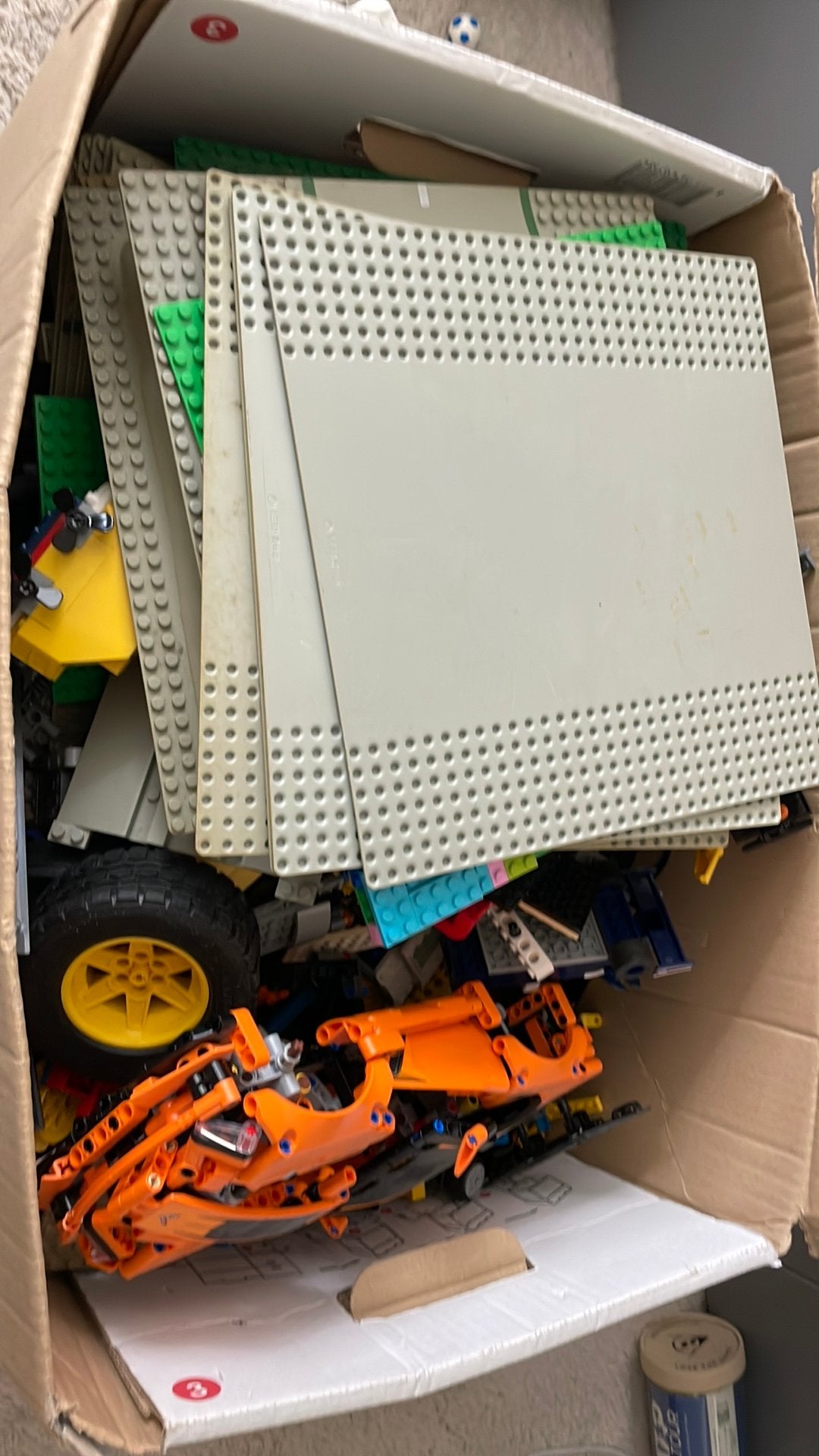 Grote lego doos, Kinderen en Baby's, Speelgoed | Bouwstenen, Ophalen of Verzenden, Gebruikt, Overige merken
