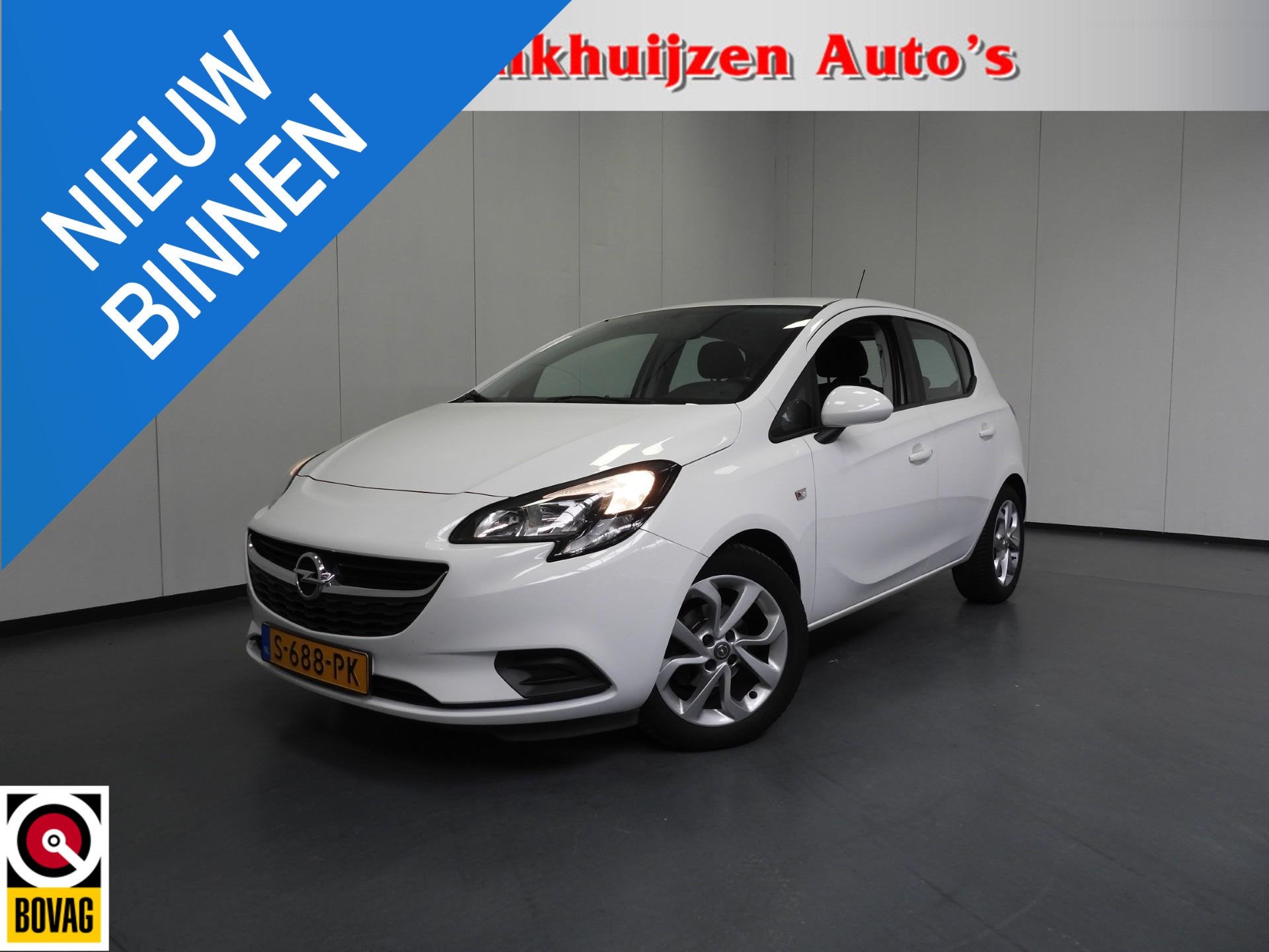 Opel Corsa 1.4i 90PK 120 Jaar Edition NAVI-APP/CLIMA/CRUISE/, Auto's, Voorwielaandrijving, Gebruikt, 4 cilinders, Bedrijf