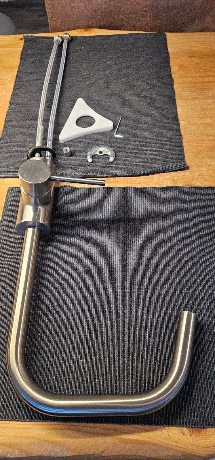 IKEA ALMAREN kraan 004.551.61, Ophalen of Verzenden, Gebruikt, Rvs, Kraan