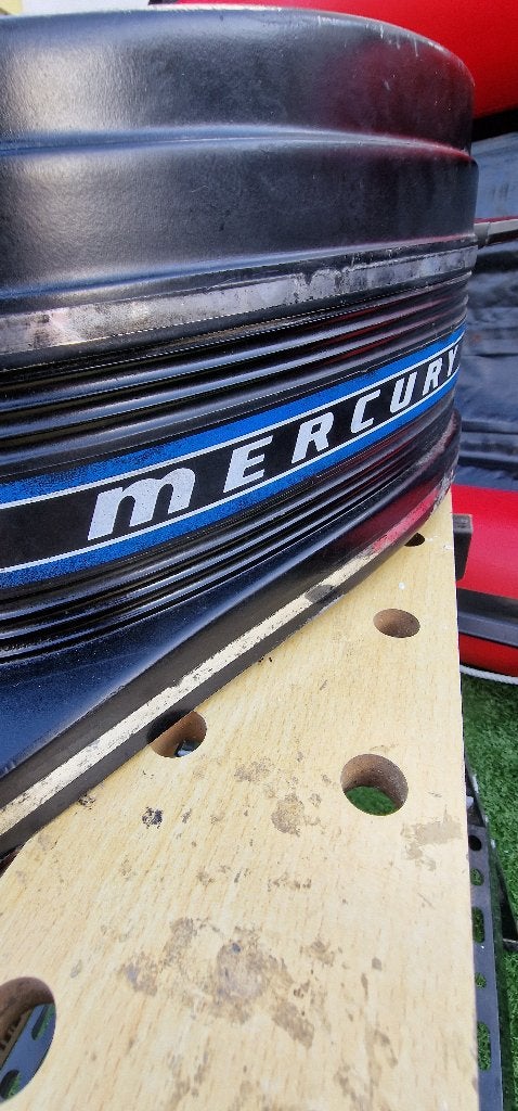 Mercury 4hp 2t motor, Ophalen, Gebruikt, Motor en Techniek, Motorboot