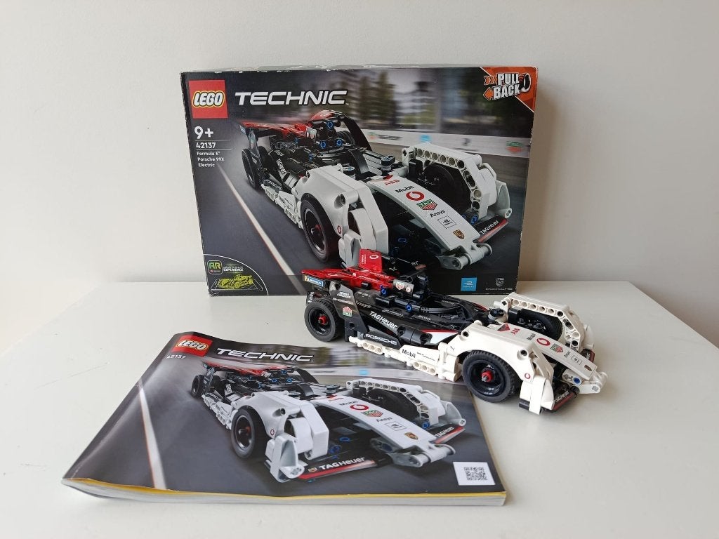 Lego Technic 42137 Porsche Formula E 99x | Met doos, Inclusief instructies, Lego, Ophalen of Verzenden, Zo goed als nieuw