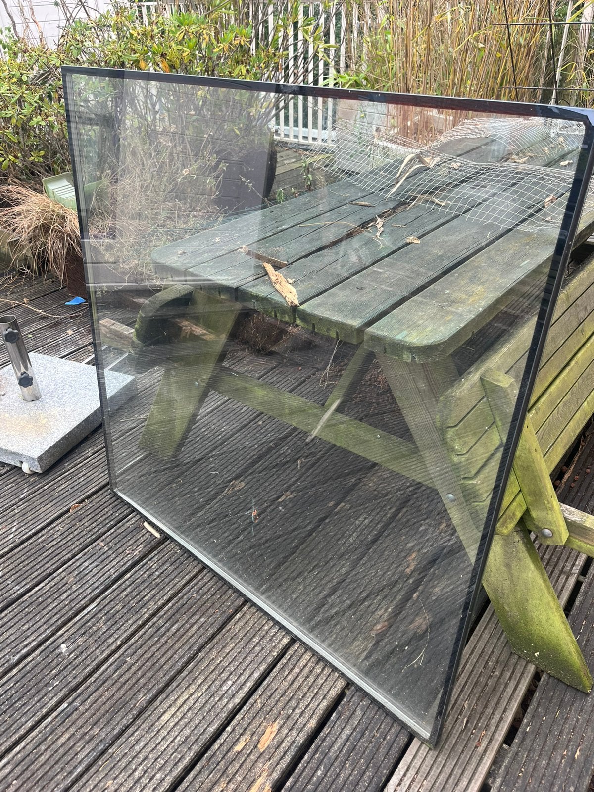Geïsoleerd glas, Ophalen, Gebruikt