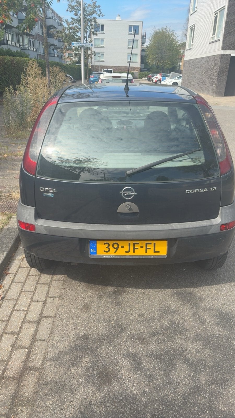 Opel Corsa 1.2 16V 3D 2002 Blauw, Ophalen
