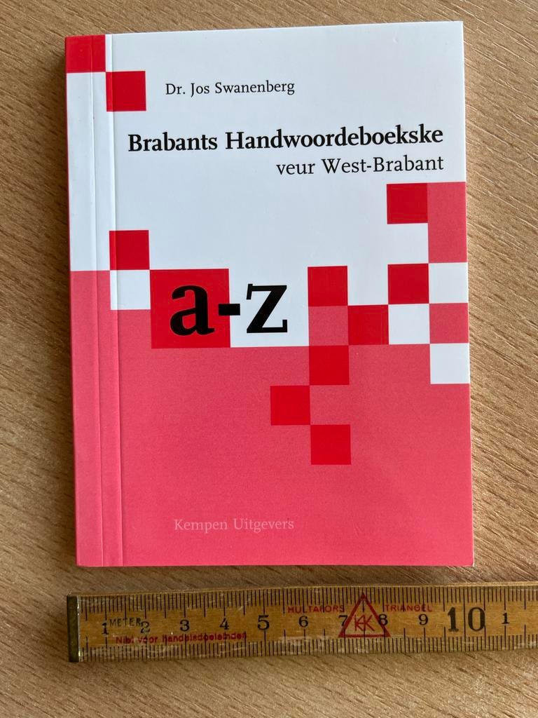 Brabants Handwoordenboekske veur West-Brabant, Ophalen of Verzenden, Zo goed als nieuw, Overige uitgevers, Nederlands