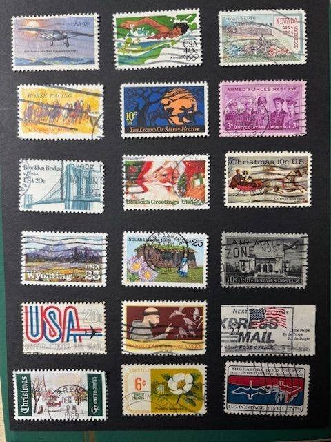 postzegels USA, Verzenden, Buitenland