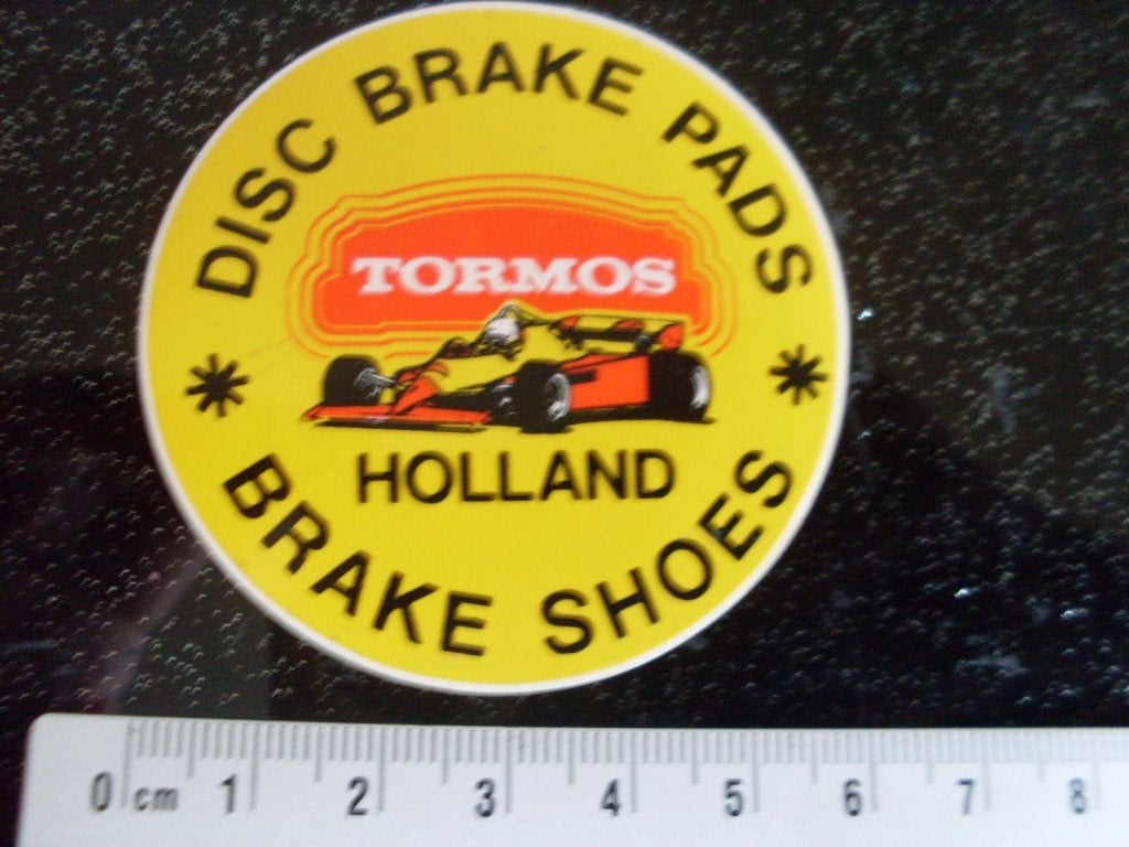 sticker tormos disc brake pads brake shoes holland logo, Verzenden, Zo goed als nieuw, Merk