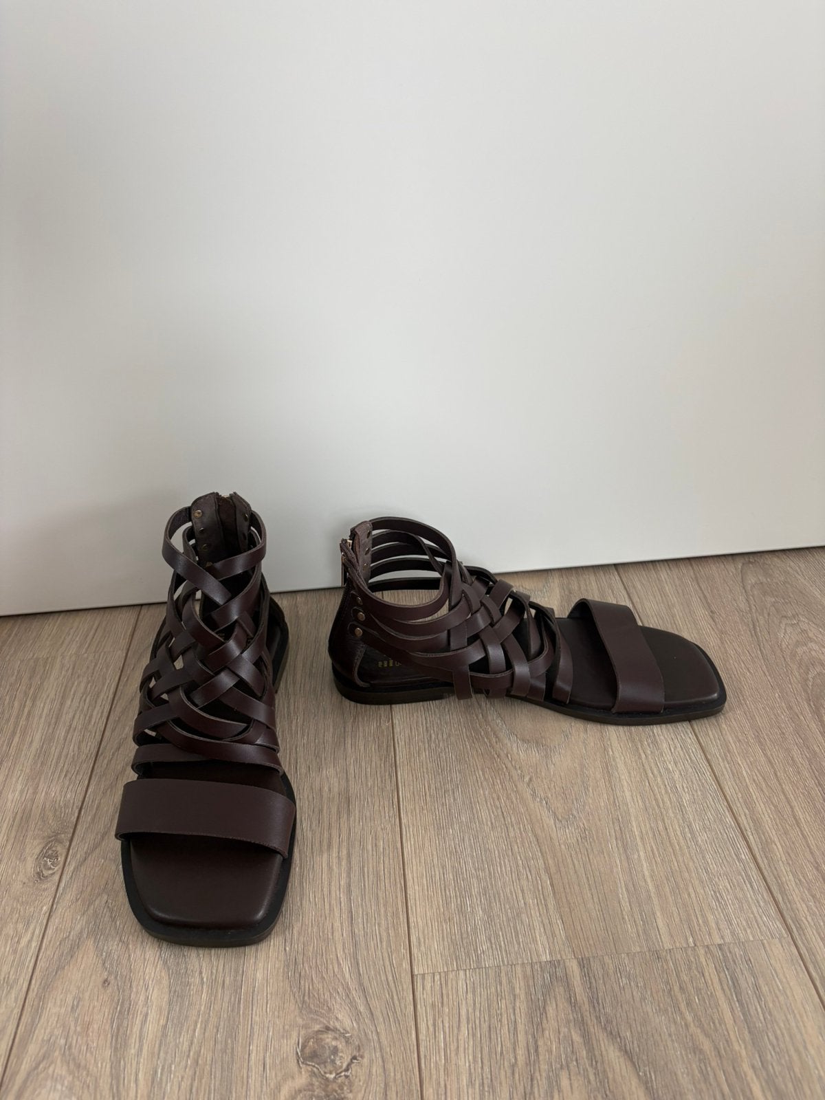 Nieuw! Bronx KENN-Y gladiatorsandalen - maat 39, Sandalen, Bruin, Nieuw, Ophalen of Verzenden