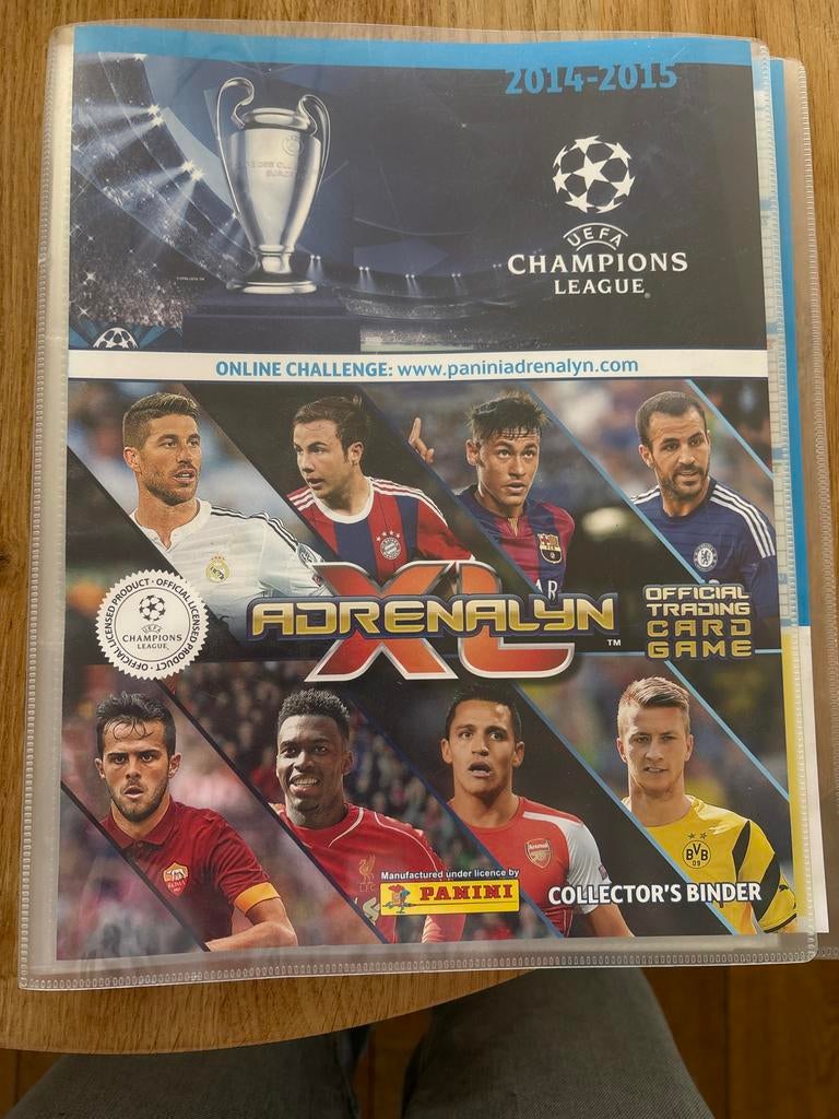 Panini Adrenalyn XL Champions League 2014-2015 map, Ophalen of Verzenden, Zo goed als nieuw, Buitenlandse clubs, Spelerskaart