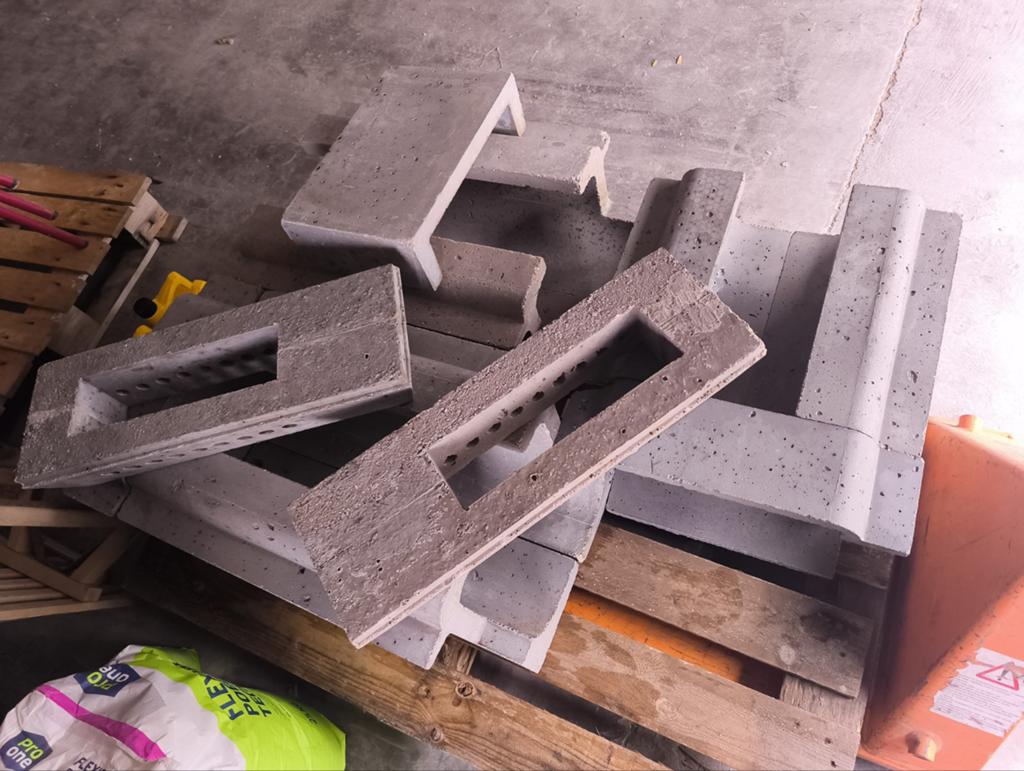 Nieuwe keramische betonsteen set Attack DP/DPX 45 kW, Doe-het-zelf en Verbouw, Ophalen of Verzenden, Nieuw, Minder dan 60 cm, 30 tot 80 cm