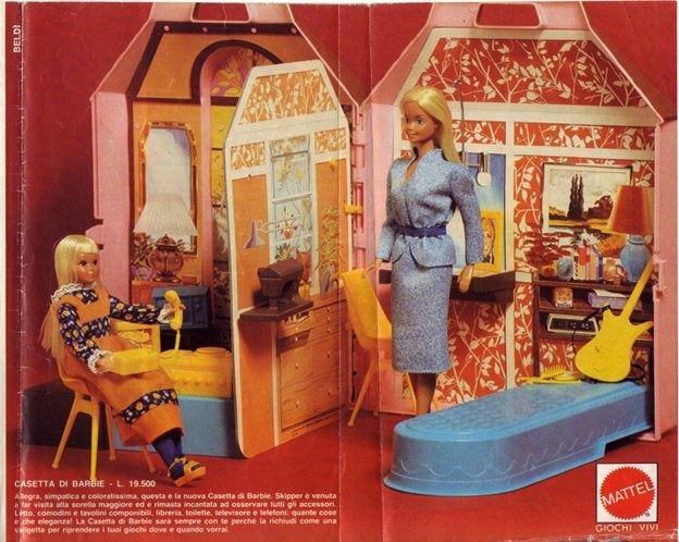 Retro Vintage Barbie Huis 1978 - Prachtige Staat, Ophalen of Verzenden, Gebruikt, Accessoires