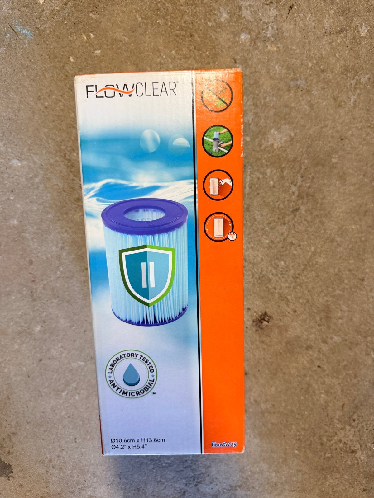 Bestway Flowclear Zwembadfilter Cartridge Type II, Ophalen, Nieuw, Filter