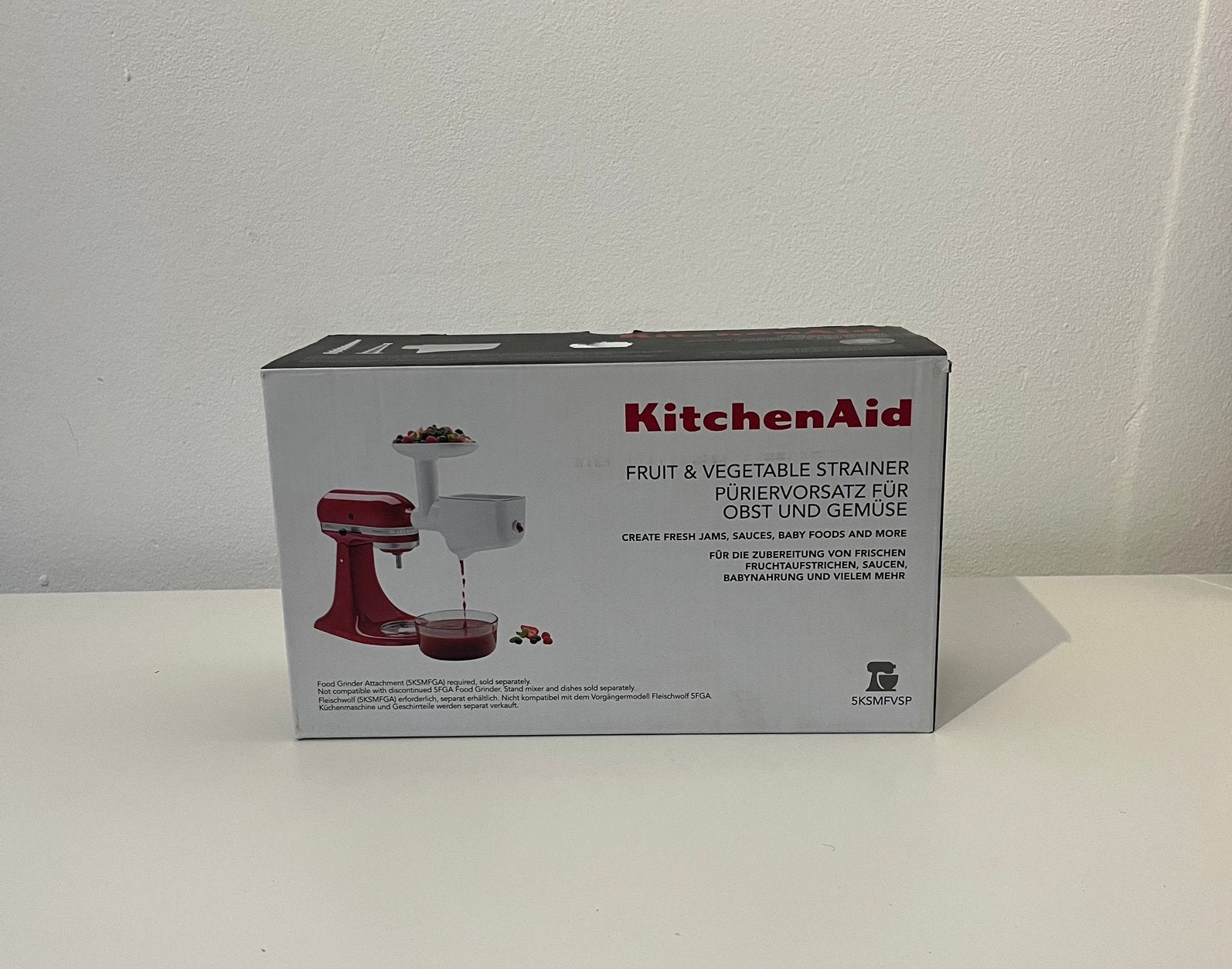 KitchenAid Fruit- en Groentezeef Uitbreidingspakket - Nieuw, Ophalen of Verzenden, Nieuw