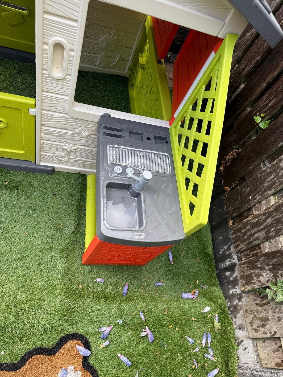 Smoby Speelhuisje met Keuken, Ophalen of Verzenden, Gebruikt, Kunststof