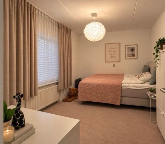 Fijne verduisterende beige greige gordijnen, Ophalen, Beige