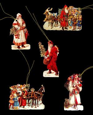 Geschenkhangers Kerst poezieplaatjes 8-232, Verzamelen, Poesieplaatjes, Verzenden