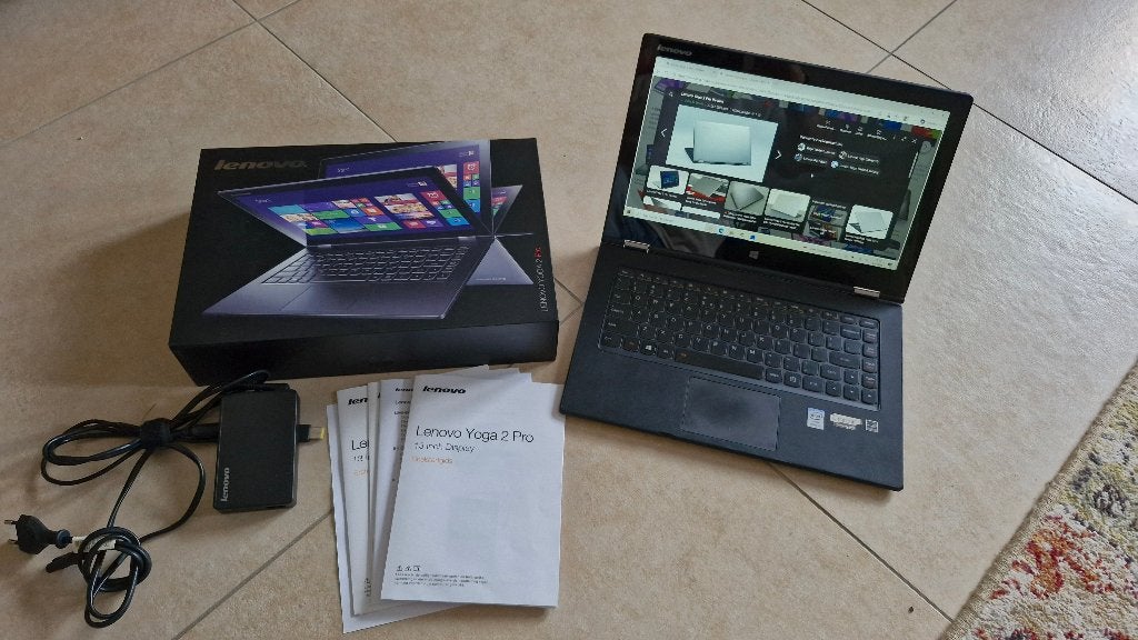 Lenovo Yoga 2 Pro ultrabook laptop & tablet, Ophalen, Gebruikt, 2 tot 3 Ghz, Qwerty