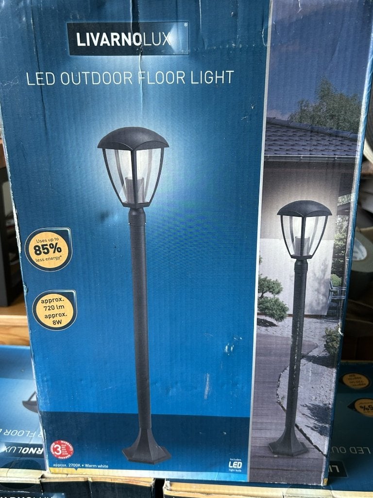 Buitenlampen, Tuin en Terras, Ophalen, Gebruikt, Staande lamp, Netvoeding