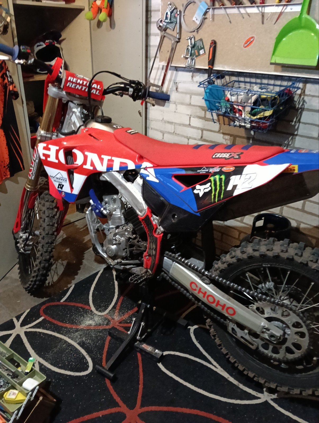 Honda Crossmotor - Herlings uitvoering, Motoren, Honda, Gebruikt, Particulier, Crossmotor