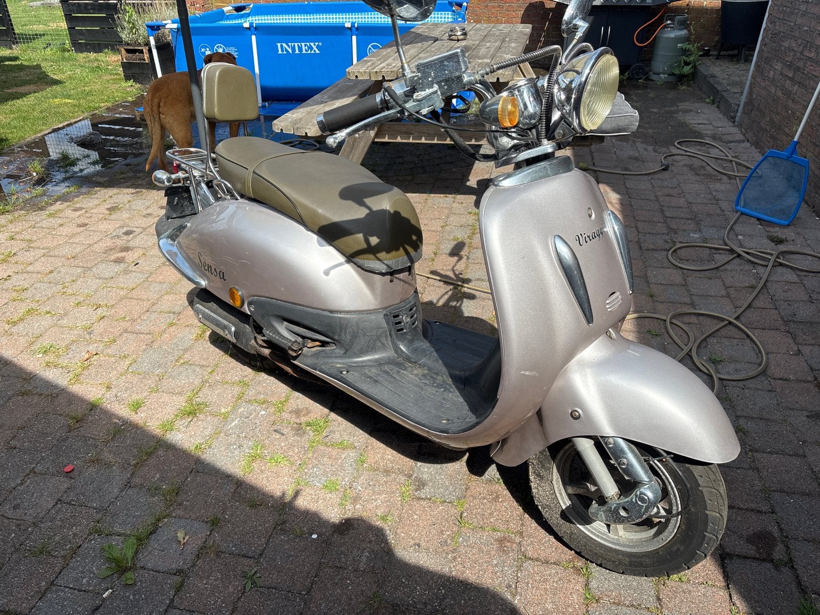 Retro scooter moet weg !, Ophalen, Gebruikt, Benzine, Overige merken