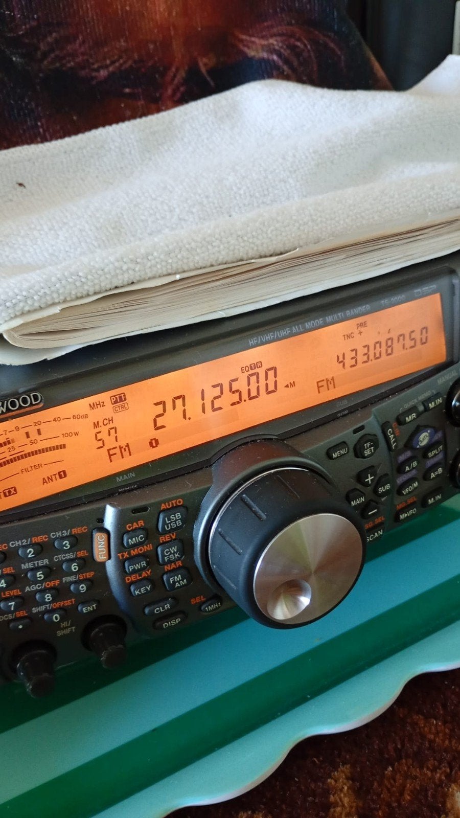 kenwood ts 2000, Ophalen