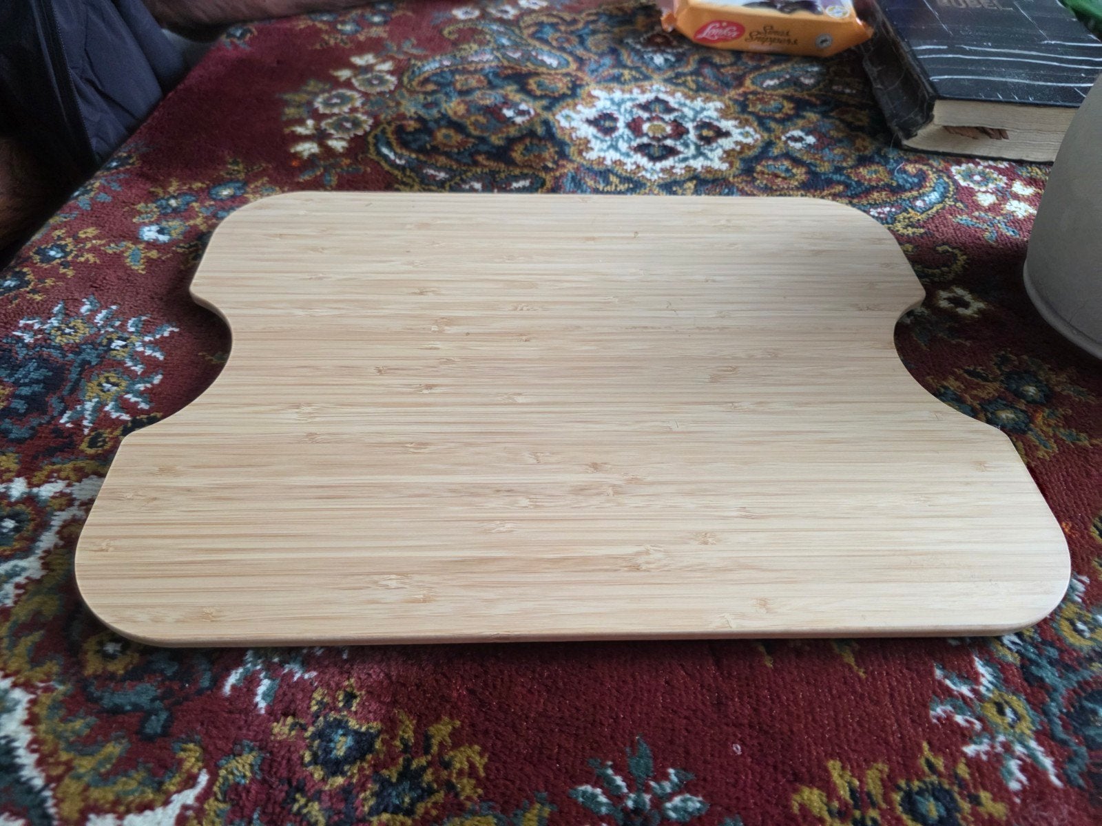 IKEA deksel van bamboe, Ophalen of Verzenden, Gebruikt, Bruin, Hout