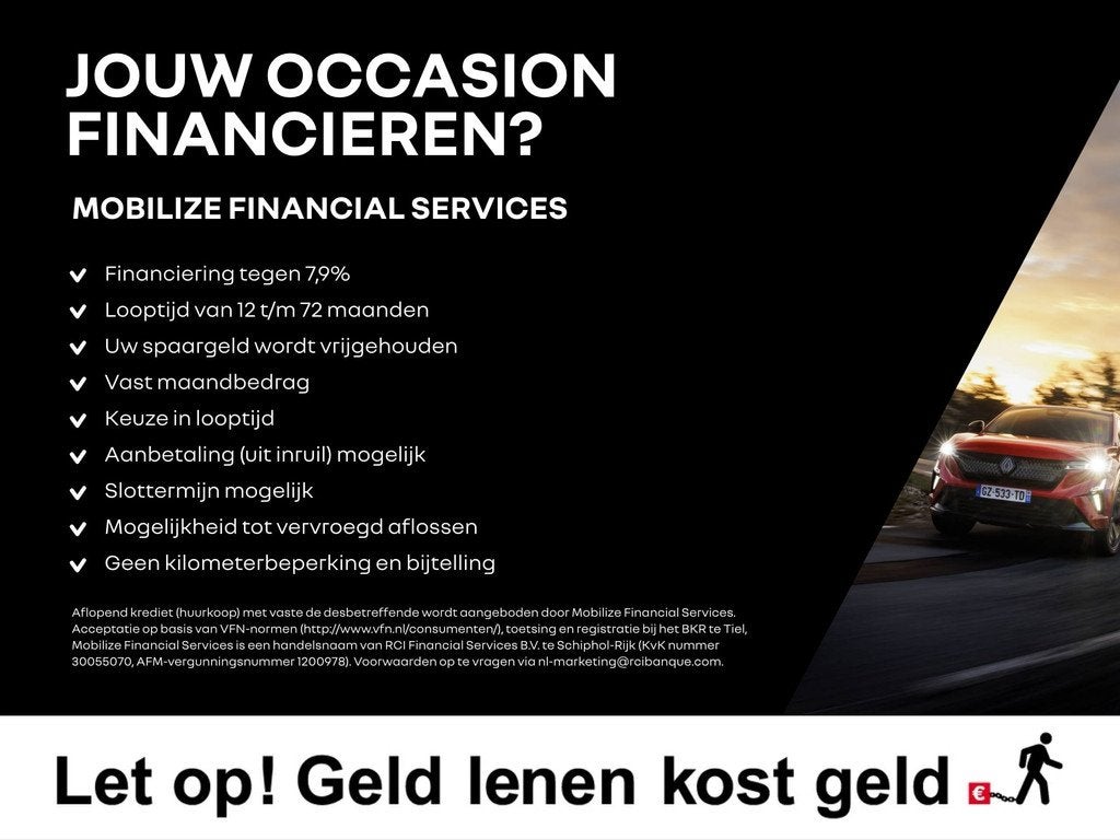 Renault ZOE R135 Serie Limitee Riviera 52 kWh - Dodehoek - D, 136 pk, Gebruikt, 141 min, Te koop