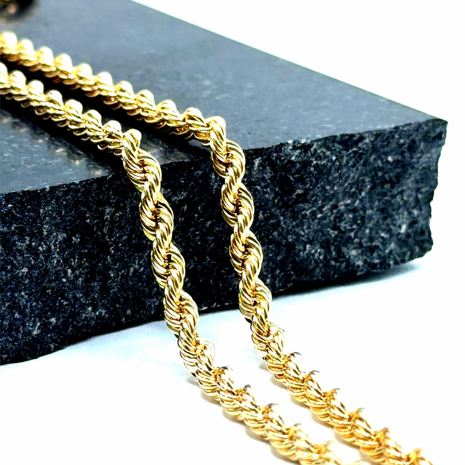 Gouden rope ketting 18 Karaat - Joy & Juli, W, Nieuw, Ophalen of Verzenden, Www.bredajuwelier.nl