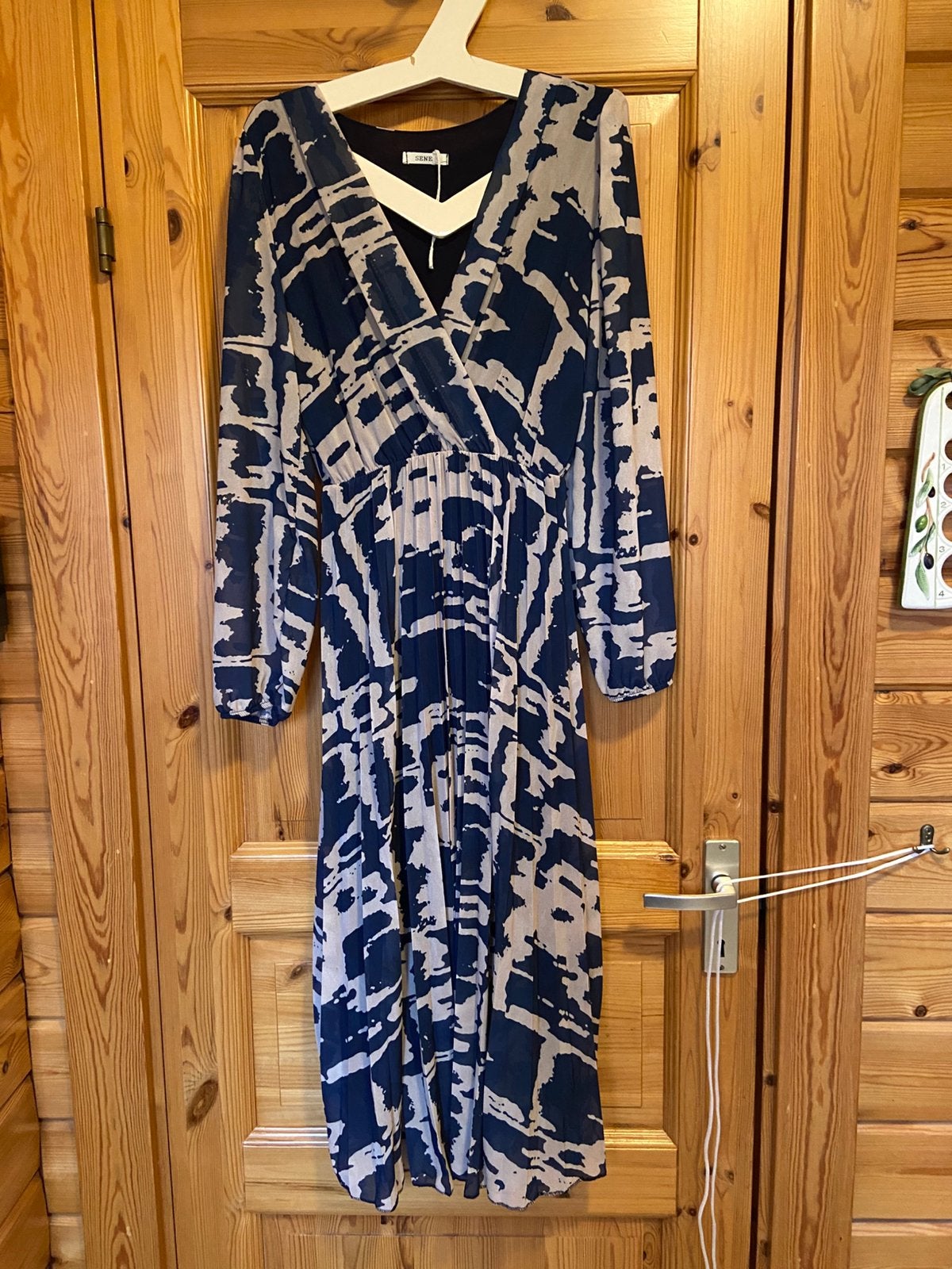Jurk nieuw Sense 38 blauw, Maat 38/40 (M), Blauw, Ophalen of Verzenden, Zo goed als nieuw
