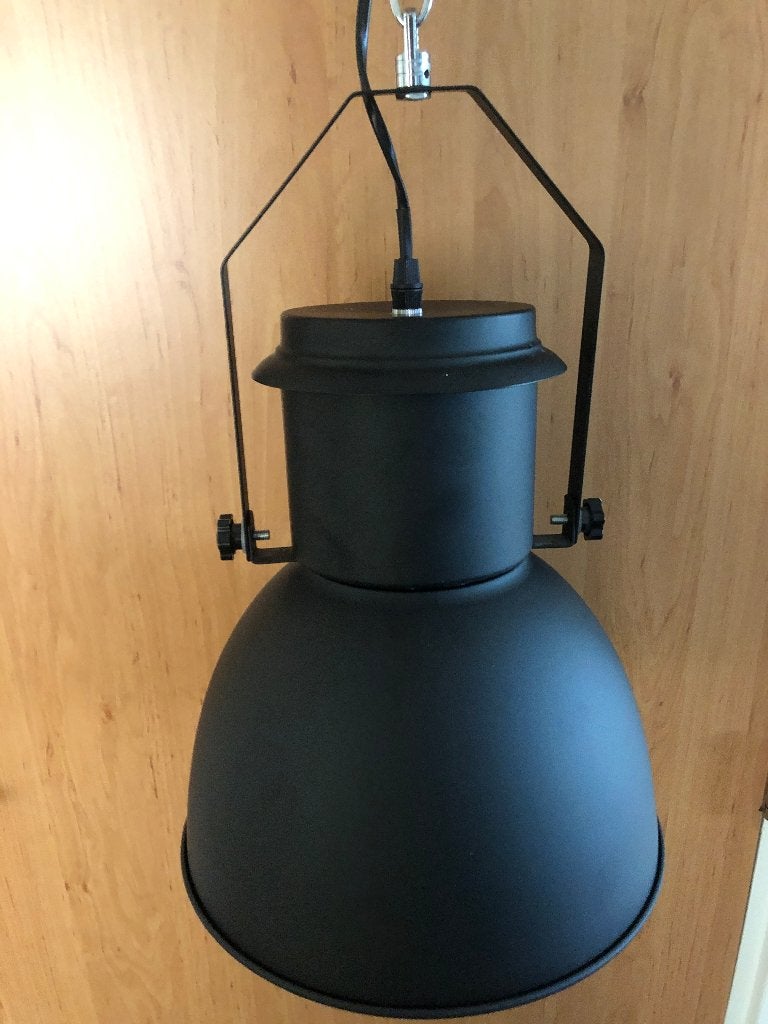 hanglamp zwart, Nieuw, Metaal, Industrieel, E27 (groot)