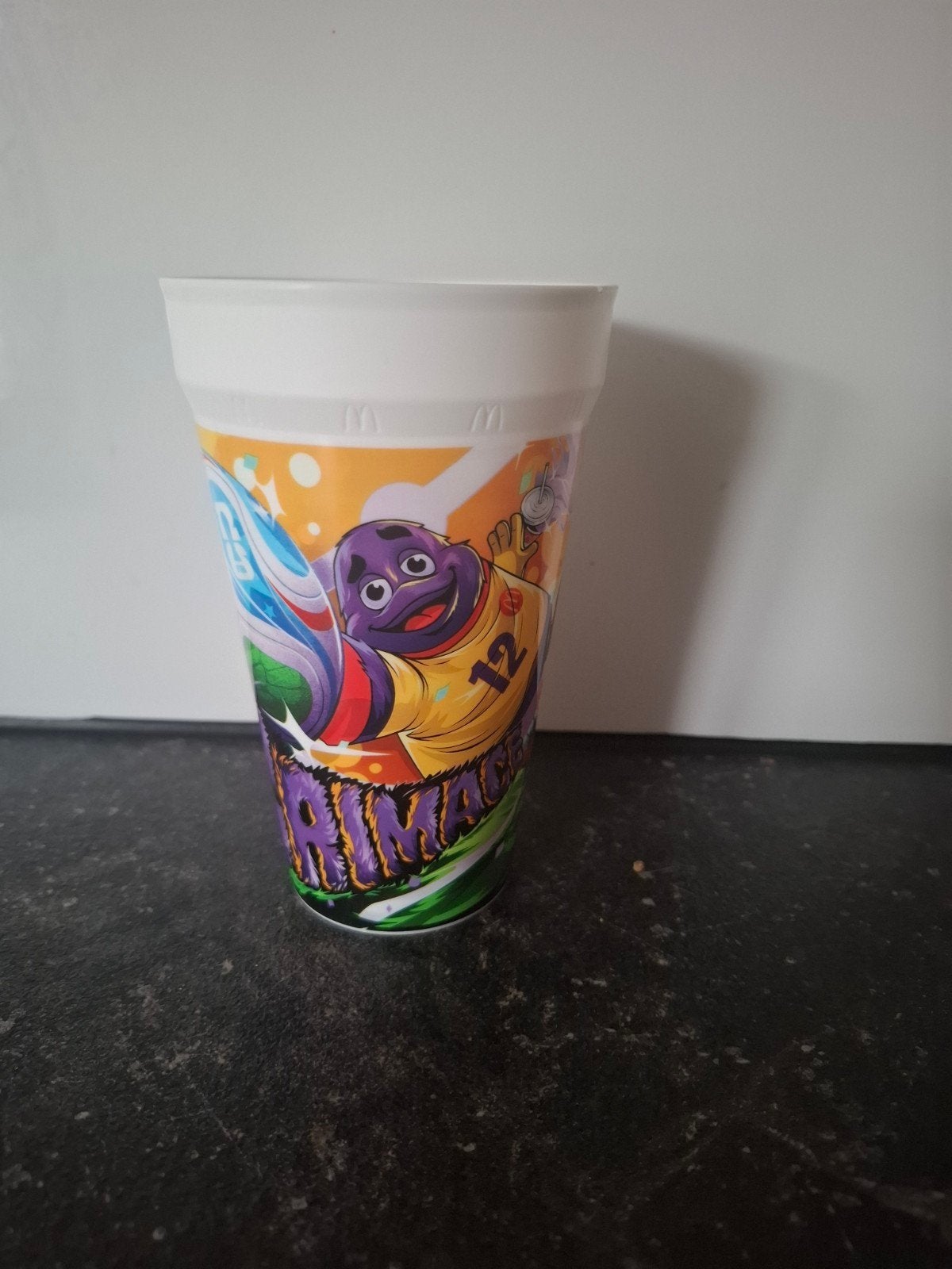 McDonald's Grimace Beker wk Voetbalthema, Verzamelen, Ophalen of Verzenden, Nieuw