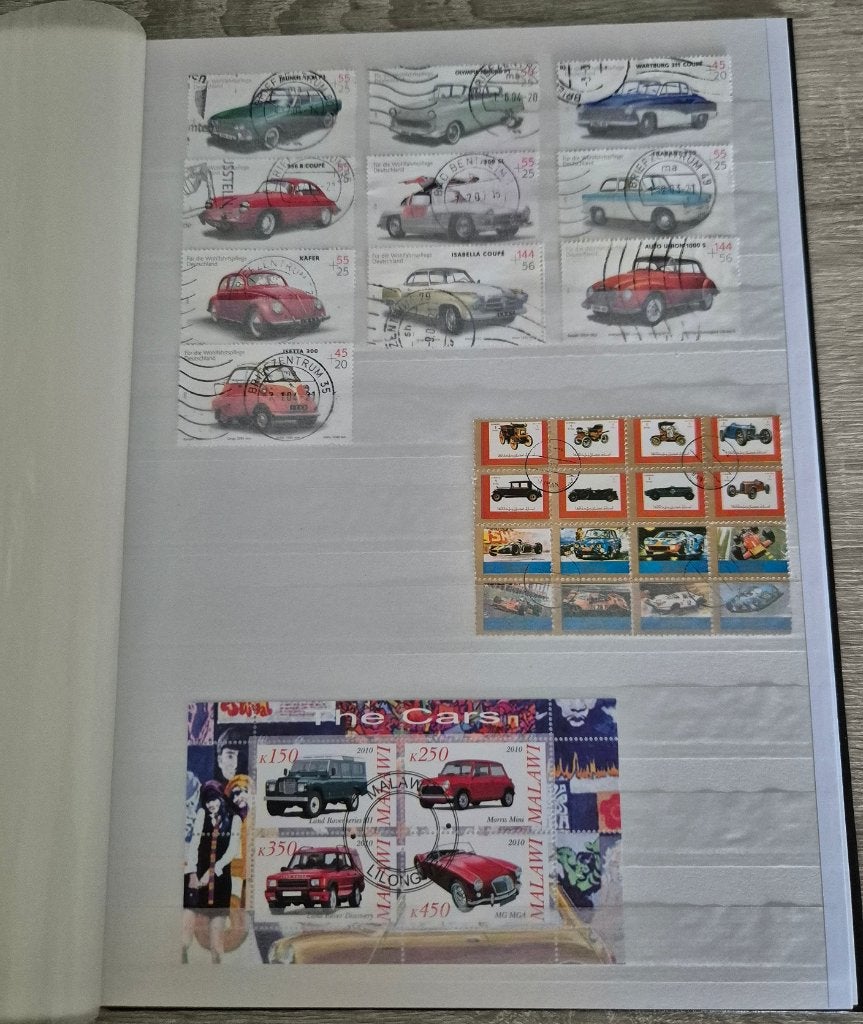 boekje postzegels "vervoer", Ophalen of Verzenden, Gestempeld, Overige thema's
