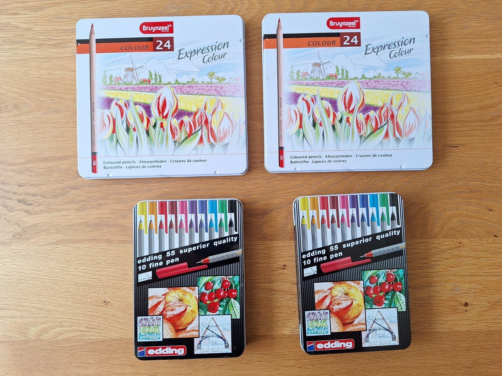 NIEUWE bruynzeel potloden en edding fineliners, Ophalen of Verzenden, Nieuw, Potlood of Stift
