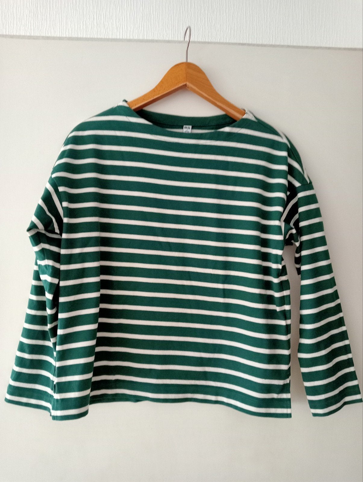 UNIQLO - gestreept shirt, Ophalen of Verzenden, Zo goed als nieuw, Lange mouw, Maat 36 (S)