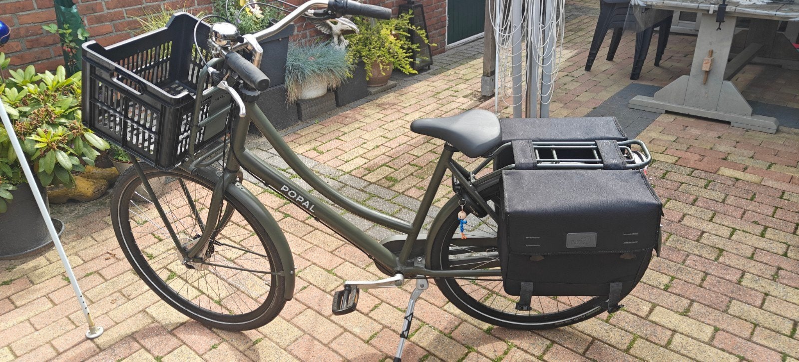Popal Daily Dutch Basic Damesfiets - Zo goed als nieuw, Terugtraprem, (Extra) lage instap, Zo goed als nieuw, 50 tot 53 cm