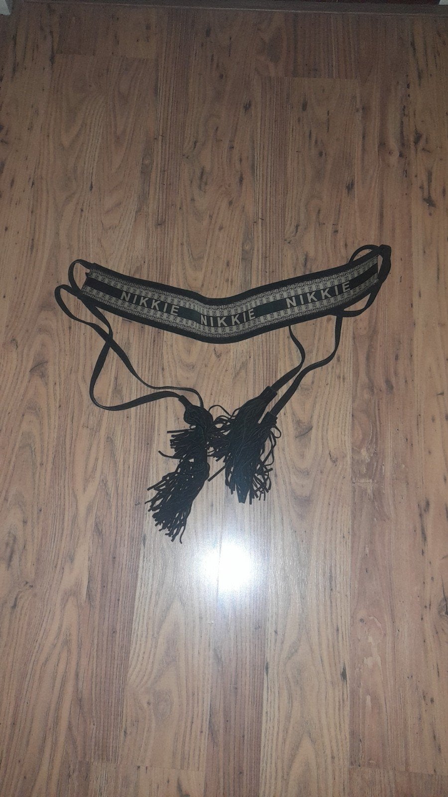Nieuwe Nikkie riem, Zwart, Nieuw, Tailleriem, Ophalen of Verzenden