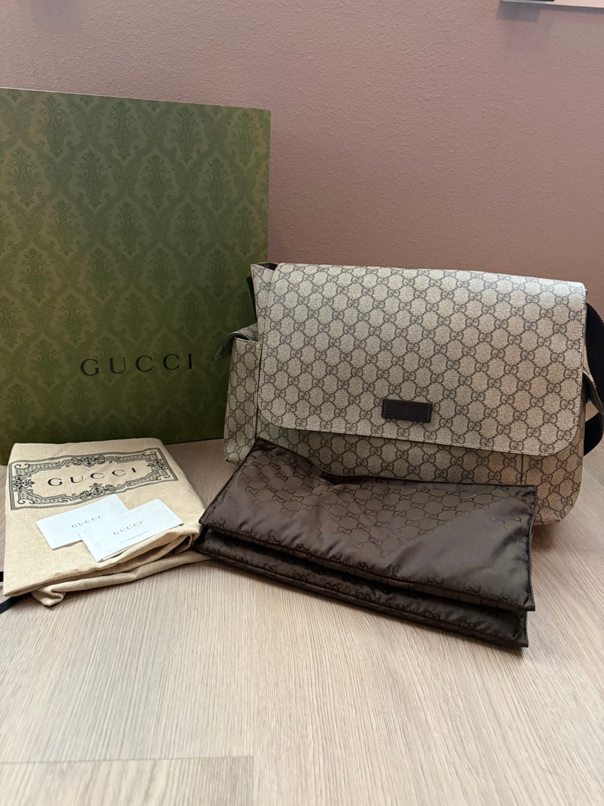Originele Gucci luiertas, Kinderen en Baby's, Ophalen, Zo goed als nieuw