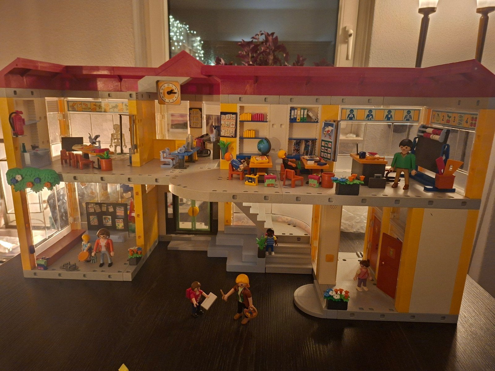 Playmobil 4324: compleet ingerichte school, Ophalen, Gebruikt, Complete set, City life