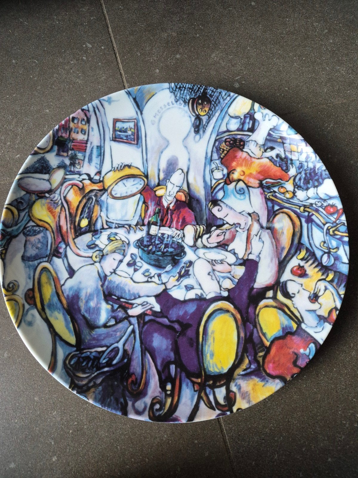 Bord 'Mosseltijd' Limited Edition Schoonhoven Keramiek, Overige merken, Keramiek, Nieuw, Ophalen of Verzenden