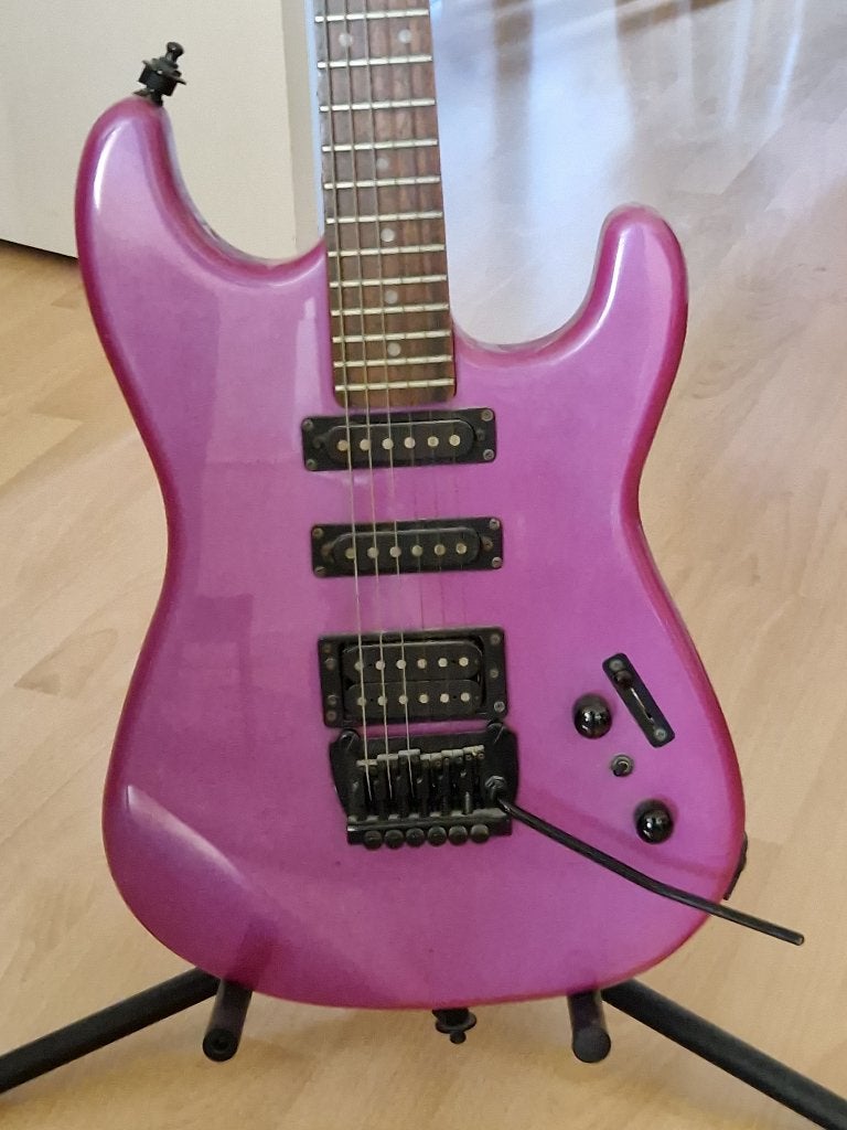 B.C. Rich ST-III Elektrische gitaar (1987) Ultra Violet, Muziek en Instrumenten, Snaarinstrumenten | Gitaren | Elektrisch, Ophalen