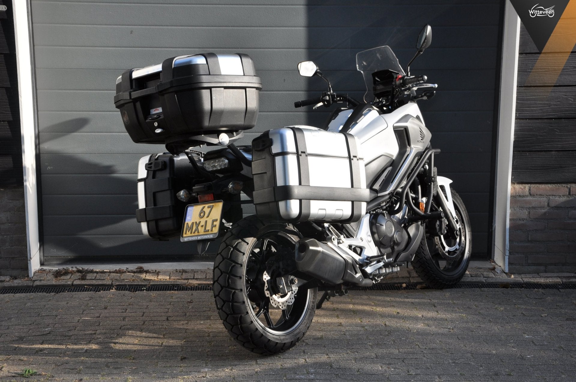 Honda NC 750X C-ABS Kofferset, valbeugels, extra lampen, LED Verlichting, 745 cc, Bedrijf, Meer dan 35 kW