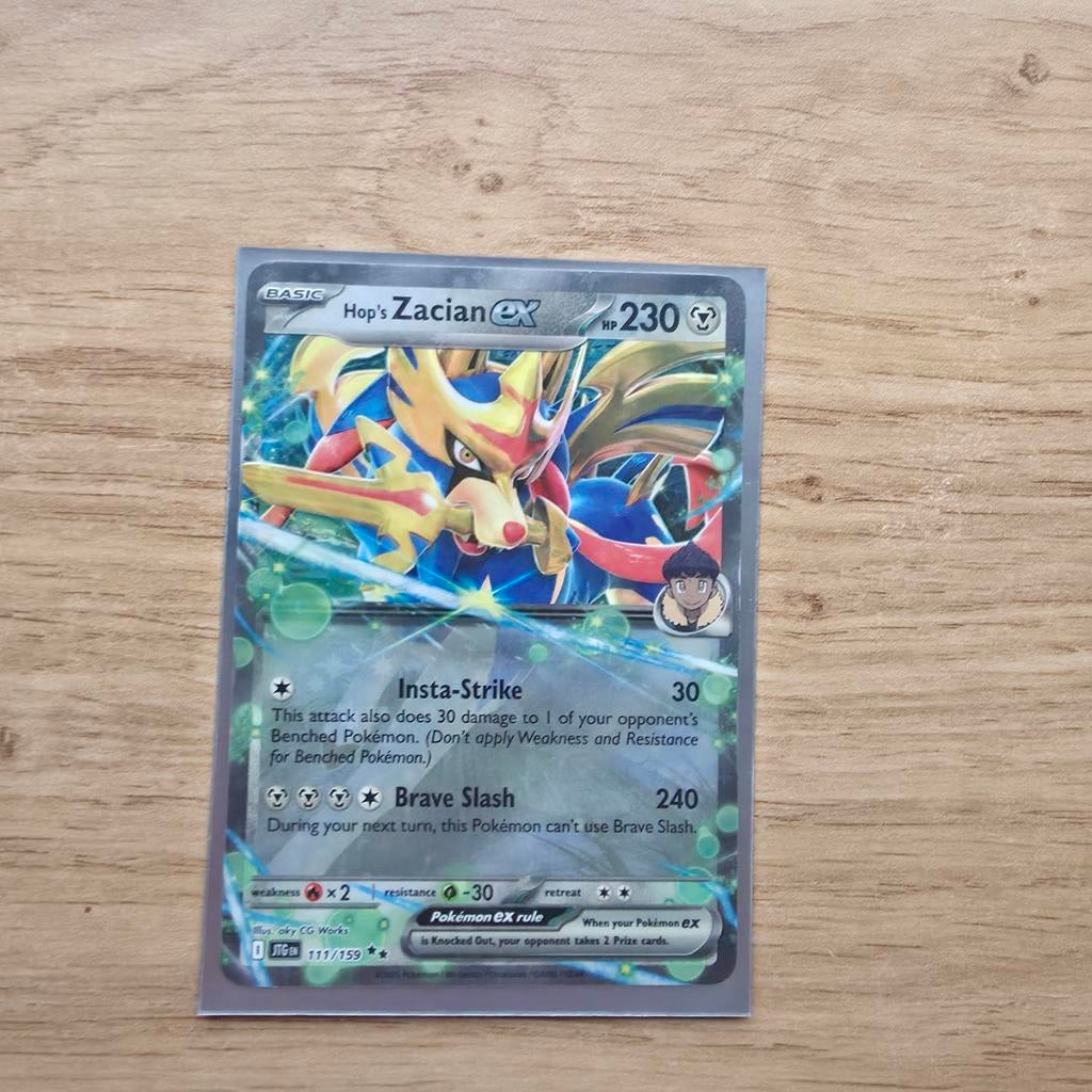 Zacian ex 111/159, Ophalen of Verzenden, Zo goed als nieuw