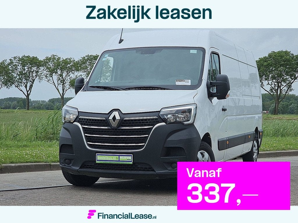 RENAULT MASTER 2.3 l3h2 navi euro6!, Gebruikt, Euro 6, Renault, Wit